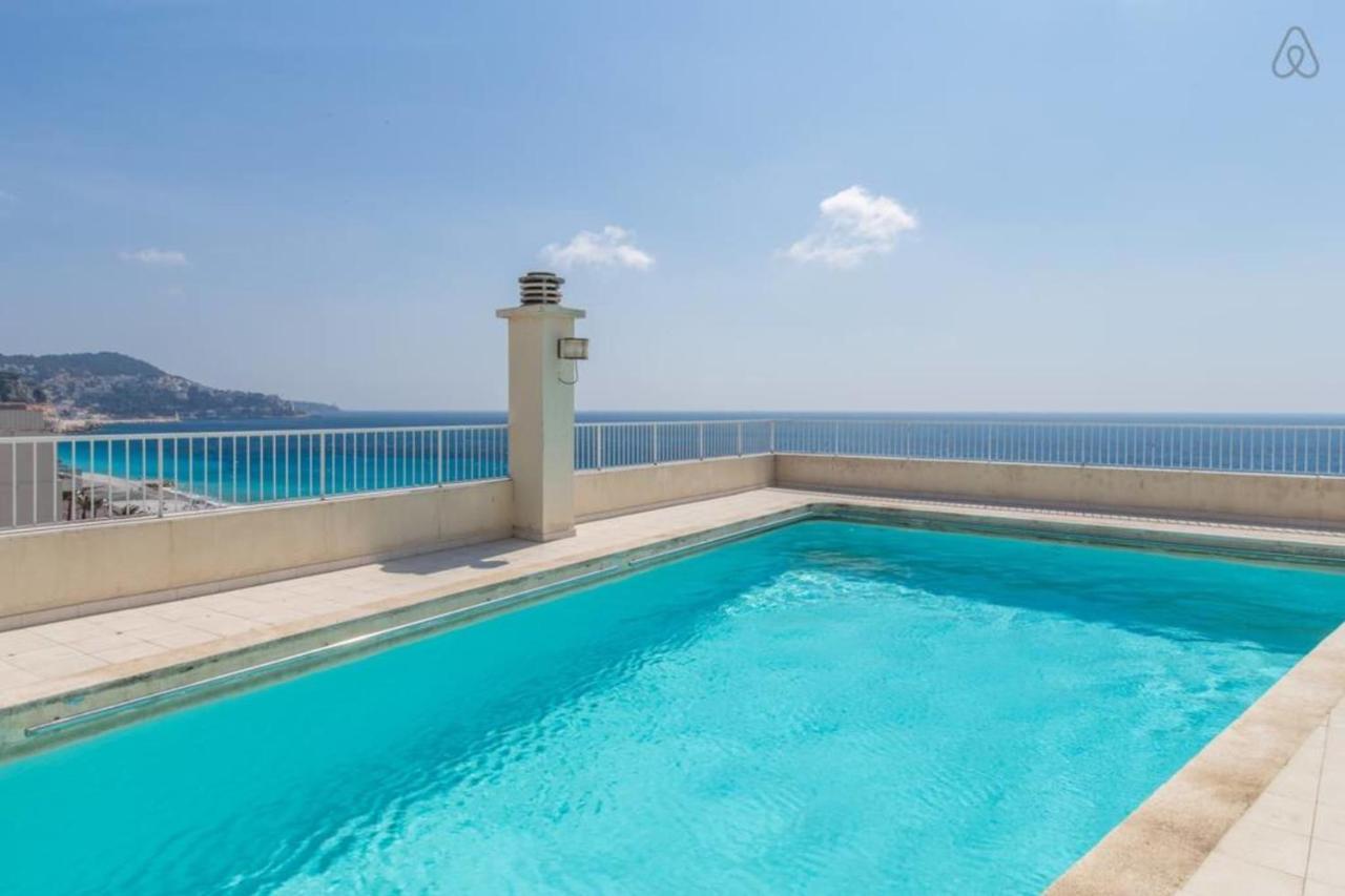 شقة نيس  في Royal Promenade Pool Terrace With Sea View المظهر الخارجي الصورة